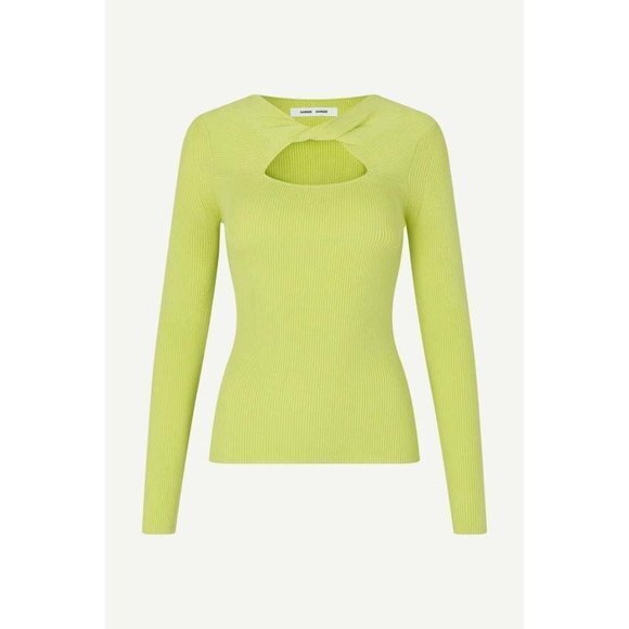 SAMSOE SAMSOE Everly crew neck top daiquiri green size S - Picture 1 of 10